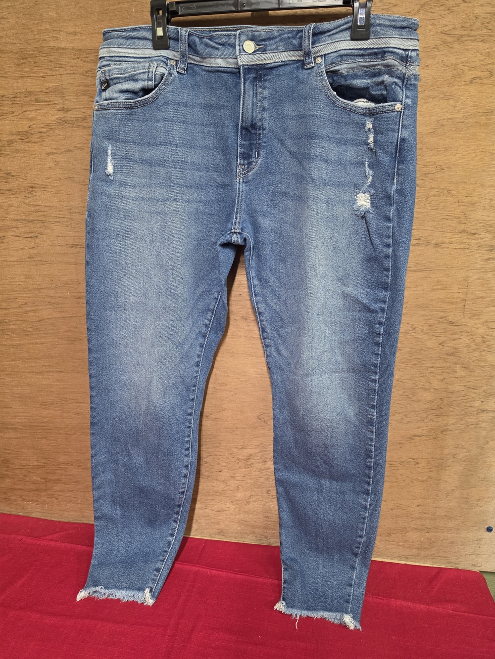 KanCan Light Blue Distressed Skinny Jeans